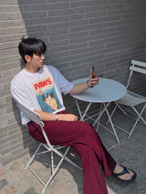 [A-S0176] キャットデジタル半袖Tシャツ