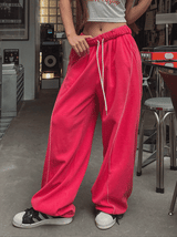 pigment line wide banding pants