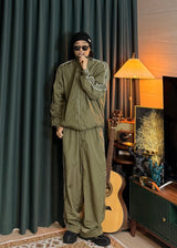 Side-Stripe Track String Pants 3COLOR