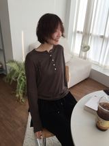 ニケルーズウールボタンインナーTシャツ（5c）
