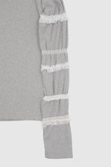 ノクターンレーススリーブTシャツ