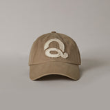 ウォッシードロゴボールキャップ (Beige/White)