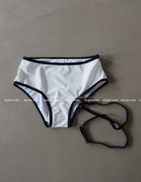 Coloring Ribbon Garter Belt Bikini