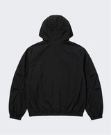 Crop Banding Light Windbreaker Black