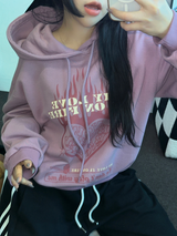 ラビンインファイア フーディーTシャツ🖤🩷2カラー
