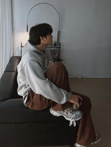 ASCLO D Ring Curve Sweat Pants (3color)