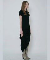 DROOP LINE TEE DRESS