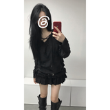ローフリルカンカンミニスカート