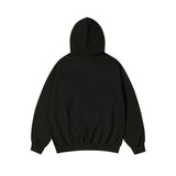 25FW BLUE OVAL LOGO HOODIE BLACK
