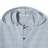 By hood check shirt -3C