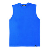 DB-027 SLEEVELESS BOX TEE BLUEタンクトップ