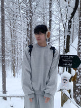 Furano brushed wide jogger pants