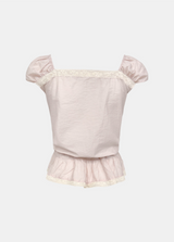 Belsha Lace Frill Blouse