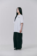 FMW フラワードローイング Tシャツ - ホワイト