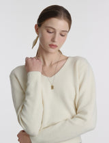 25FW★ Volume Square H BAR Necklace L