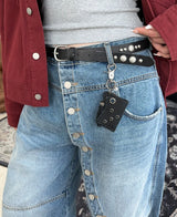 Curd Vintage Studded Belt