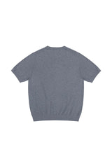 シルクブレンドニットTシャツ