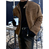 [F/W] Biker suede string jacket(3color)
