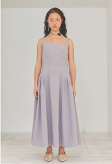 Old Money Dress Gray