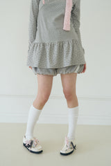 VANILLA TERRY PUMPKIN PANTS (GREY)