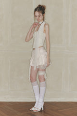 SWAN SKIRT pink