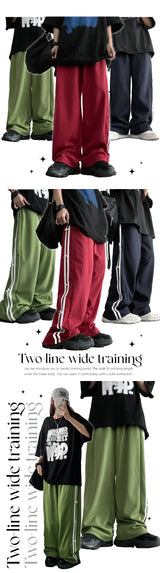 Valet Side Two Line Ribbon Sweat Pants (6 colors)