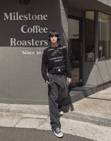 スティールサマーレタリングロングスリーブ