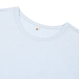 SOFT STRIPE TEE (SKY)