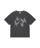 PIGMENT BUTTERFLY GOTH TEE_CHARCOAL