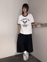 バギー リンガー レタリング タトゥー オーバーサイズ Tシャツ 3カラー