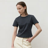 (Z-T-6811)ノベラスリムラインTシャツ