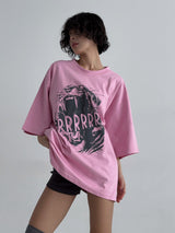 ASCLO タイガーシルケット半袖Tシャツ (3color)