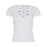 ロゴサイドボタンTシャツ(T18115S)