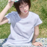 Lace Star Layered Tee (White) F25QB118