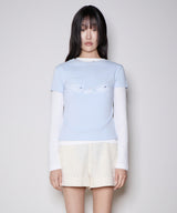 Cropped Signature Tee