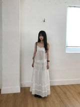Lia lace long skirt (one color)