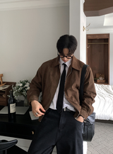 ビアスクラシックビアスインシジョンスエードジャケット