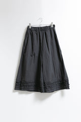 ruffle crispy bermuda pants(2colors)