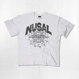 Circle Grunge Over-fit T-Shirts - 4COLOR
