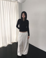 Cross stud jogger pants
