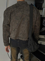 ASCLO Crop Tweed Cardigan (3color)