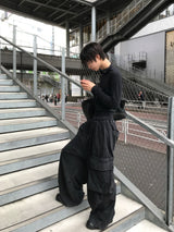 ウォッシュド カーゴジョガーパンツ