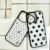 [MADE] m dot. (white) glass bumper iPhone case