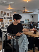 ラフステッチマッスルショートスリーブ