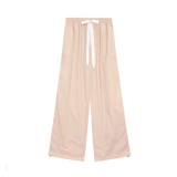 LACE TRACK PANTS (2 COLORS)