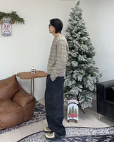 エルロッドボーダーブラシニット