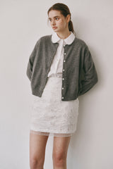 Lace half shirts (Ivory)