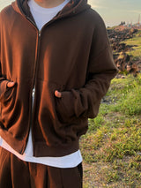 Lounge Oversized Zip-Up Hoodie (5 Colors)