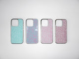 スウィートレオパードケース(Siver Glass Bumper)