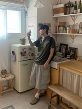 Structured Cargo Utility Bermuda Shorts